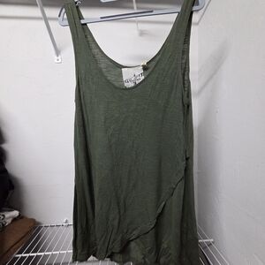 Buffalo David Bitton Dark Green Tank Top